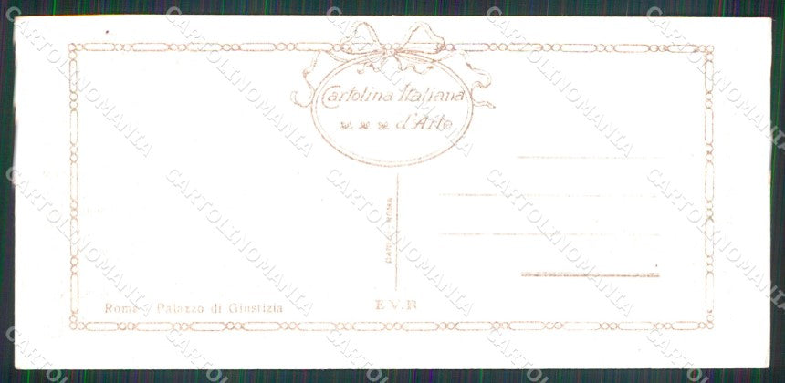 Roma Città Palazzo di Giustizia mini cartolina MX2756 – retro