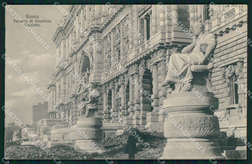 Roma Città Palazzo di Giustizia Facciata cartolina MX2767 – fronte