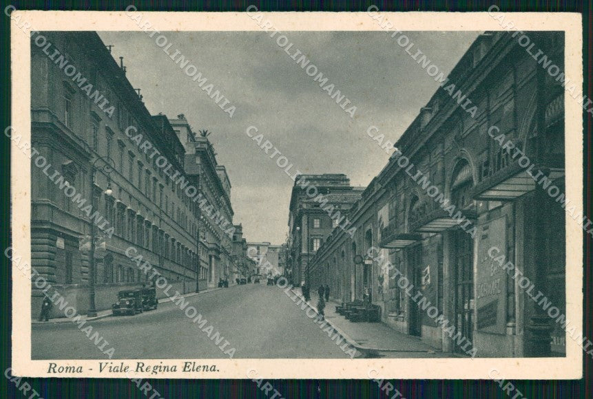 Roma Città Viale Regina Elena cartolina MX2769 – fronte