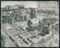 Roma Città Terme Caracalla Veduta Prospettica Edificio Doppia cartolina MX2786 – fronte