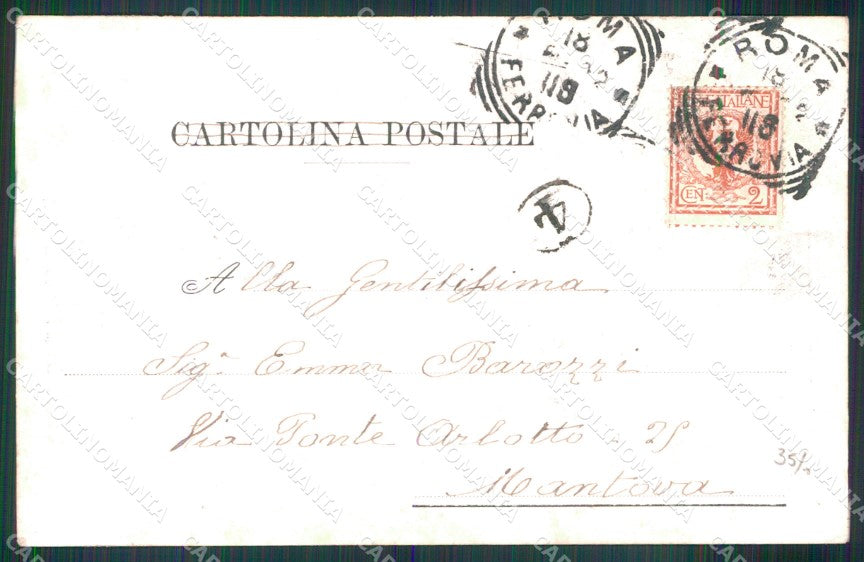 Roma Città Ricordo di IV Gara Generale Tiro a Segno cartolina MX2827 – retro