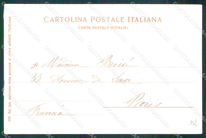Roma Città Foro Romano Neve Trenkler 13634 cartolina MX2838 – retro