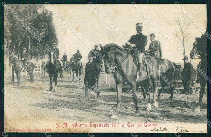 Roma Città Vittorio Emanuele III Tor Quinto ABRASA Modiano 4713 cartolina MX2845 – fronte