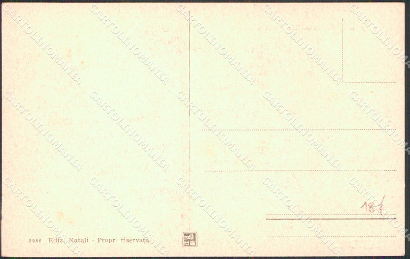 Torino Venaria Reale Artiglieria Campagna Interno Caserma cartolina MX2873 – retro