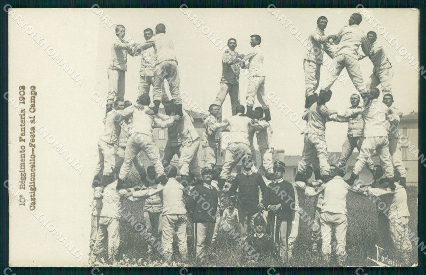 Livorno Rosignano Castiglioncello Militari Fanteria NPG Foto cartolina MX2889 – fronte