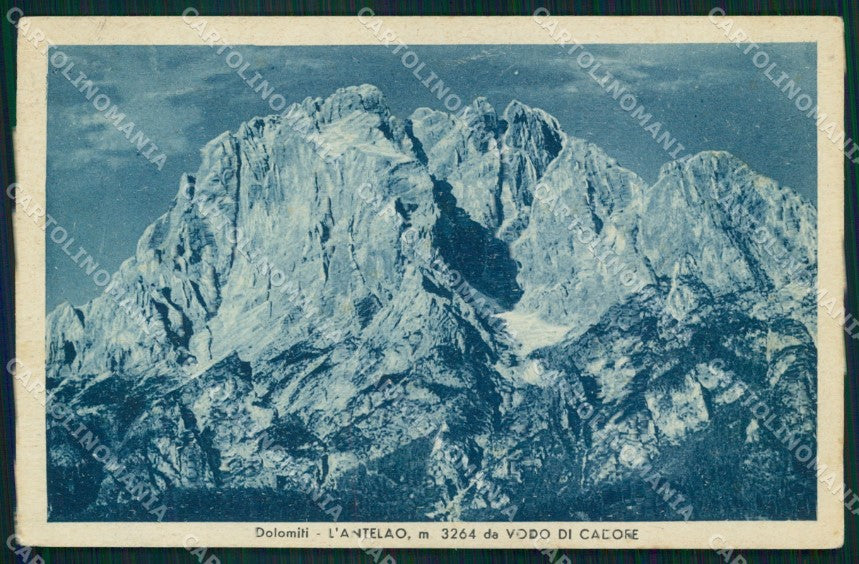 Belluno Vodo di Cadore Dolomiti Monte Antelao cartolina MX2924 – fronte