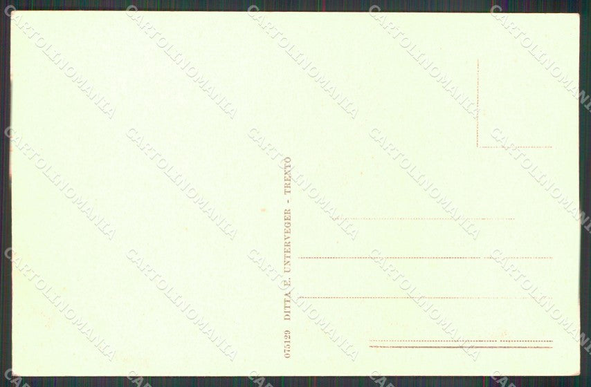 Trento Molveno Rifugio Brentei Torri Campanili Dolomiti Brenta cartolina MX2943 – retro