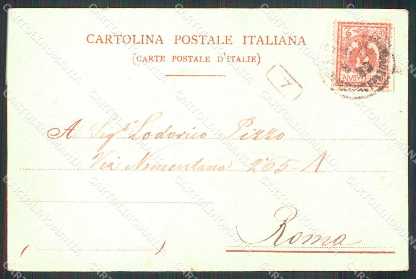 Udine Città Veduta Generale cartolina MX2958 – retro