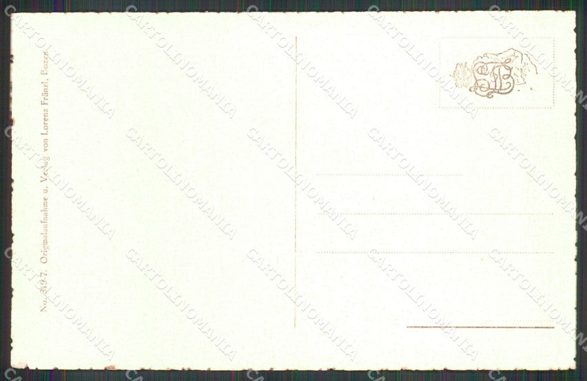 Bolzano Funes Gruppo Odle Gran Fermeda Franzl 319 7 cartolina MX2960 – retro