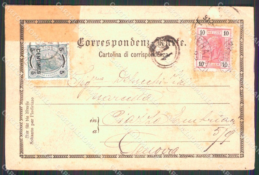 Croatia Croazia Volosko Volosca Saluti da RIPARATA PIEGHINA cartolina MX2978 – retro