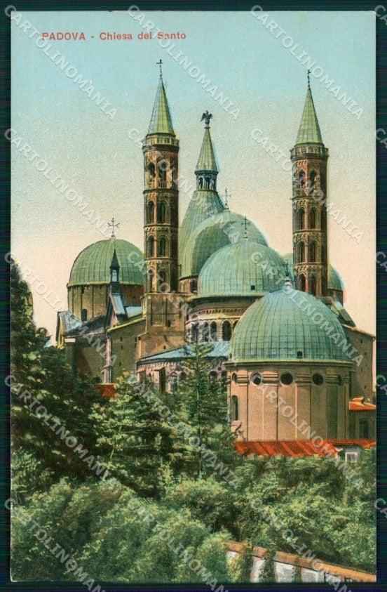 Padova Città Chiesa del Santo cartolina MX2979 – fronte