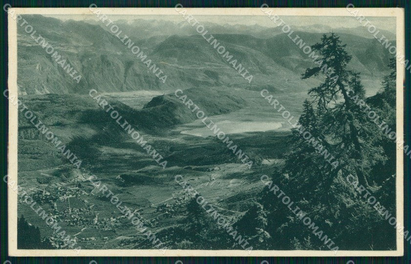 Bolzano Caldaro sulla Strada del Vino Veduta Passo Mendola cartolina MX2988 – fronte