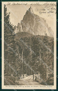 Bolzano Castelrotto Sentiero Dolomiti cartolina MX3009 – fronte