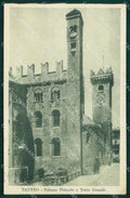 Trento Città Palazzo Pretorio Torre Grande Alinari cartolina MX3031 – fronte