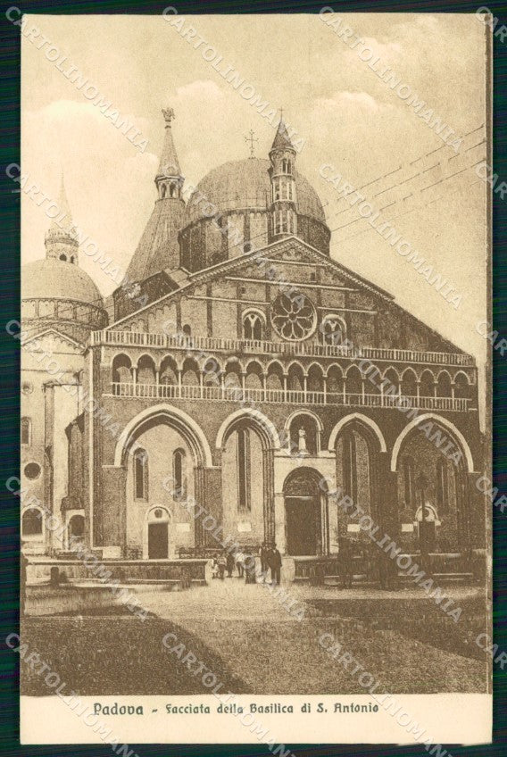 Padova Città Basilica Sant'Antonio Facciata cartolina MX3036 – fronte