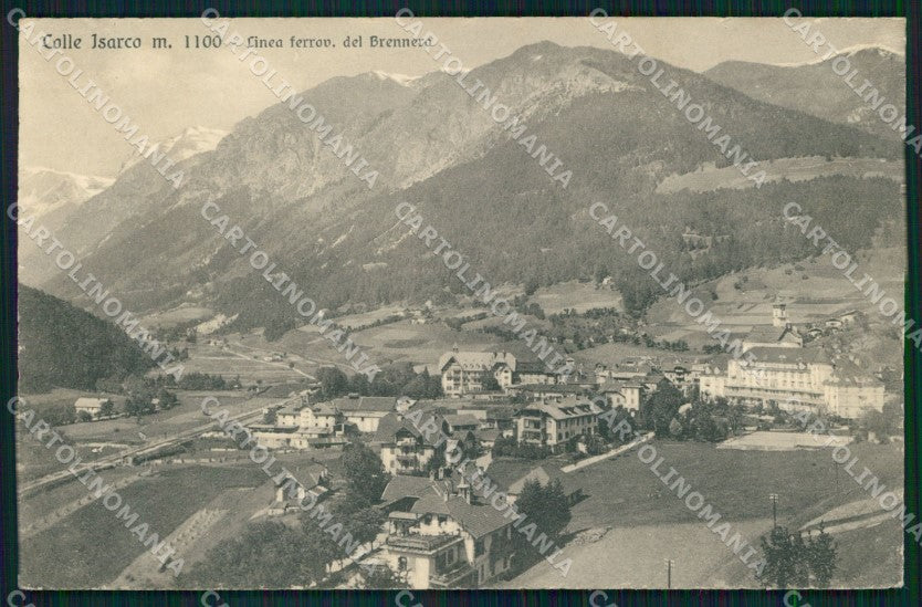 Bolzano Colle Isarco Linea Ferroviaria Brennero Franzl 335 7 cartolina MX3041 – fronte