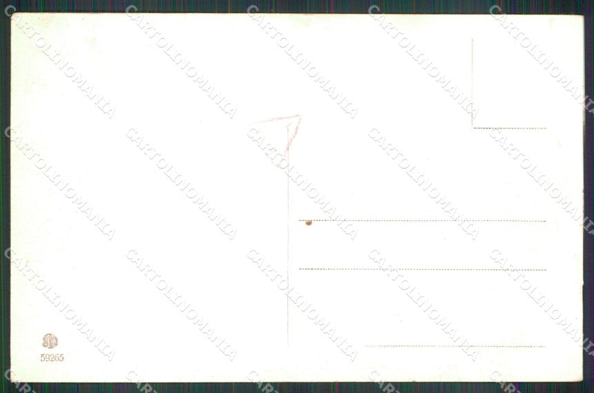 Trento Città Castello Buon Consiglio Battisti Alterocca 59265 cartolina MX3047 – retro