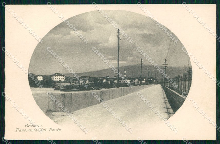 Belluno Bribano Veduta Generale dal Ponte Breveglieri 888 cartolina MX3048 – fronte