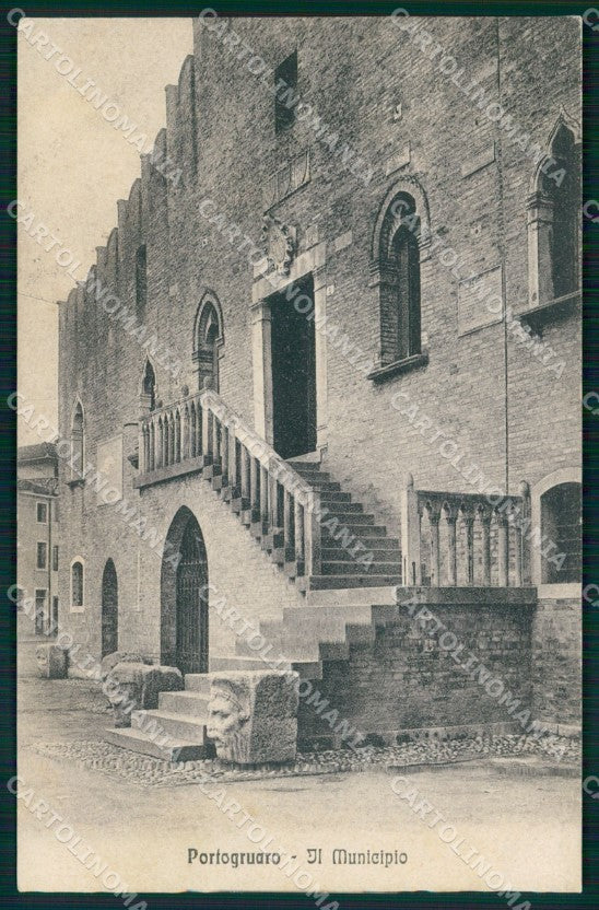 Venezia Portogruaro Municipio cartolina MX3057 – fronte