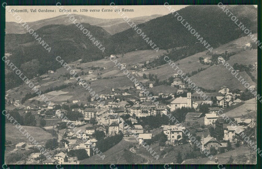 Bolzano Ortisei Val Gardena Dolomiti Franzl 325 30 cartolina MX3069 – fronte