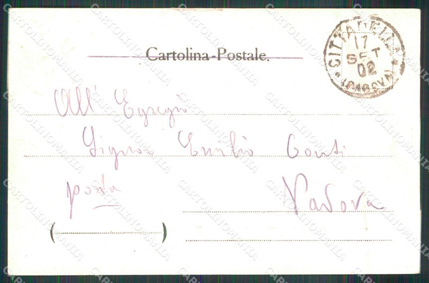 Padova Cittadella Saluti da Torre Malta Padova cartolina MX3077 – retro