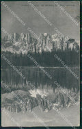 Bolzano Carezza Lago col Latemar Dolomiti Franzl 307 58 cartolina MX3087 – fronte