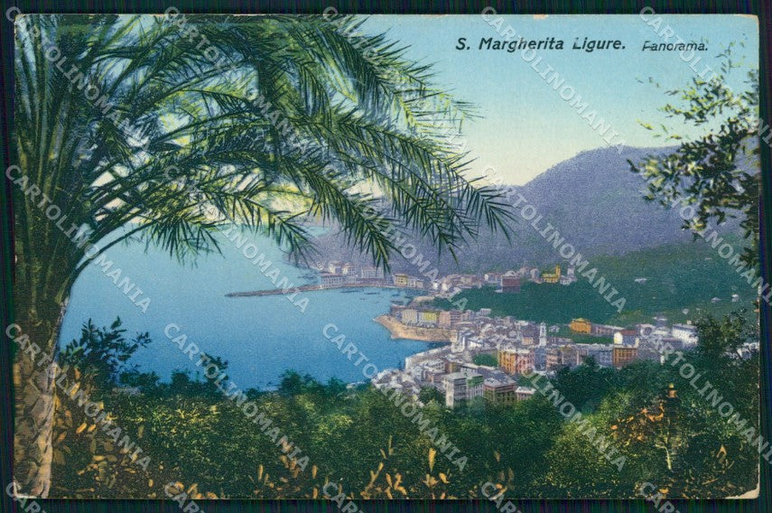 Genova Santa Margherita Ligure Veduta Generale cartolina MX3088 – fronte