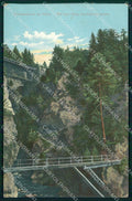 Udine Tarvisio Ponte sul Torrente PIEGHINA cartolina MX3096 – fronte