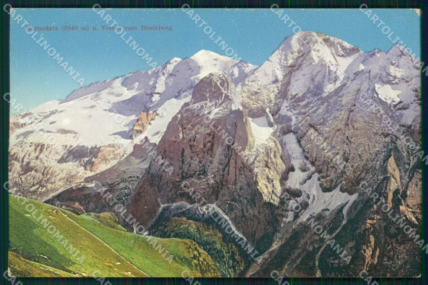 Trento San Martino di Castrozza Gran Vernel Marmolada cartolina MX3101 – fronte