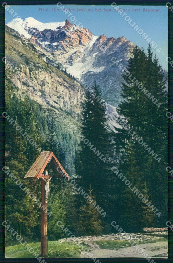 Bolzano Stelvio Gruppo Ortler Sentiero cartolina MX3129 – fronte