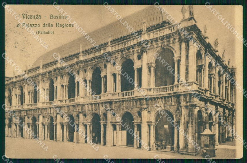Vicenza Città Basilica Palazzo della Ragione cartolina MX3141 – fronte