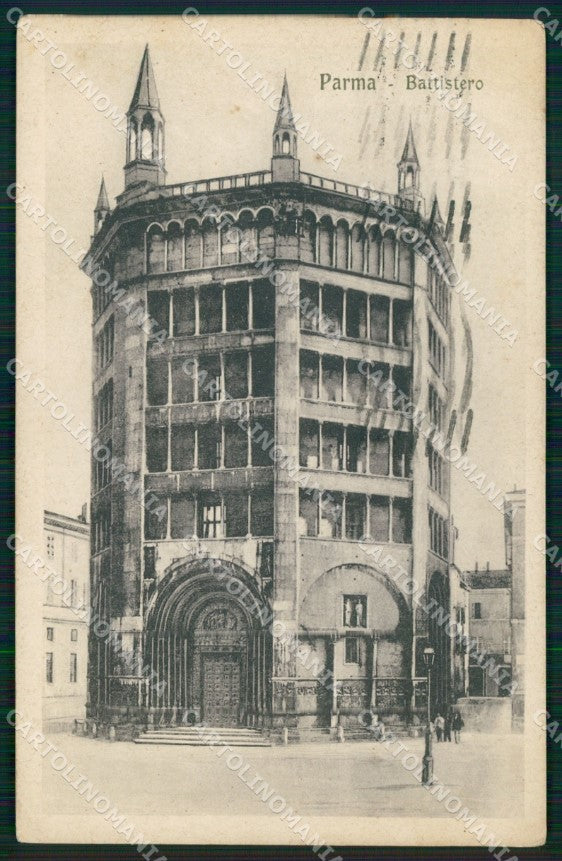 Parma Città Battistero cartolina MX3145 – fronte