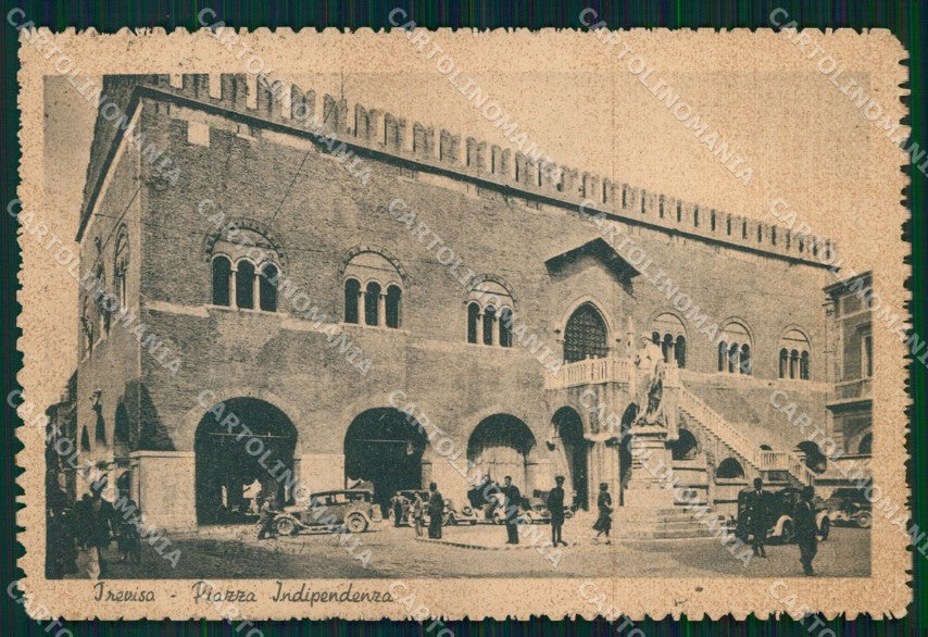 Treviso Città Piazza Indipendenza cartolina MX3149 – fronte