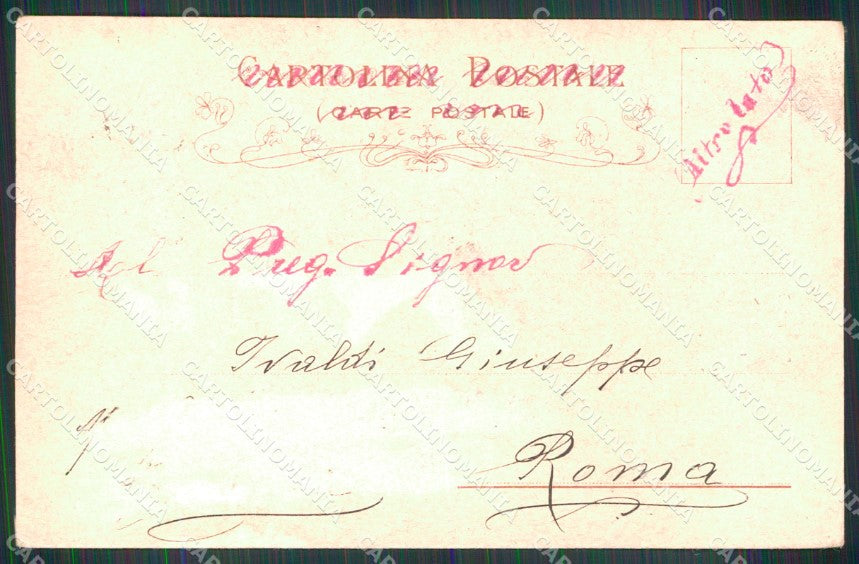 Genova Città Piazza Corvetto ABRASA cartolina MX3150 – retro