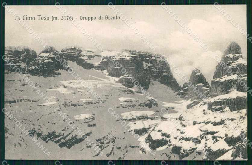 Trento Madonna di Campiglio Cima Tosa Gruppo di Brenta cartolina MX3153 – fronte