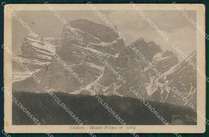 Belluno Cadore Monte Pelmo Breveglieri 526 cartolina MX3158 – fronte