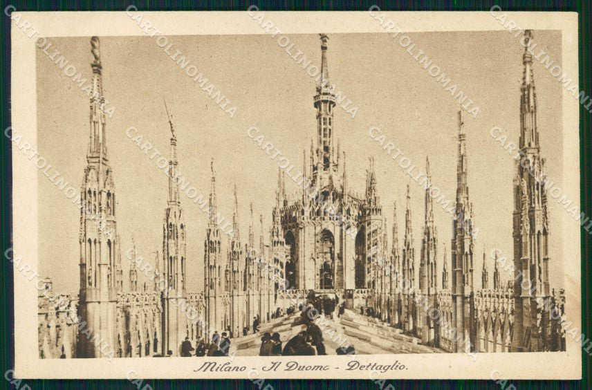 Milano Città Duomo Dettaglio cartolina MX3169 – fronte