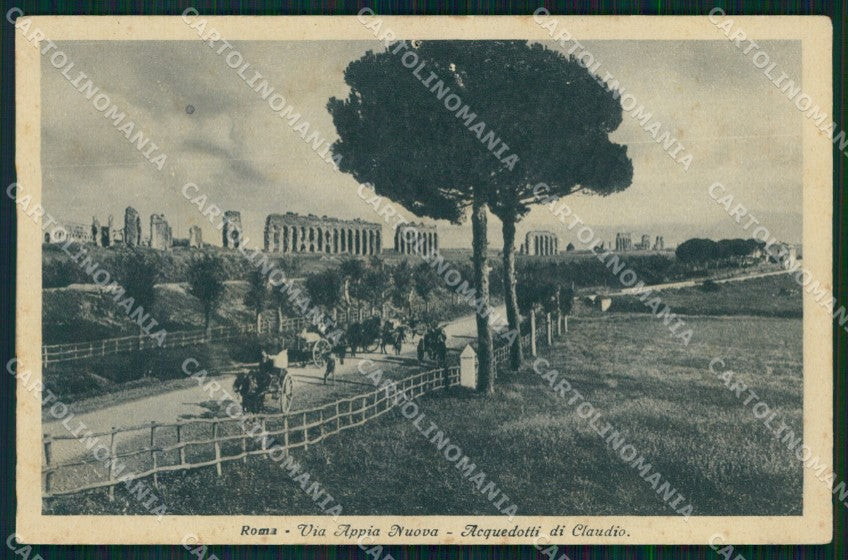 Roma Città Via Appia Nuova Acquedotti Claudio cartolina MX3173 – fronte