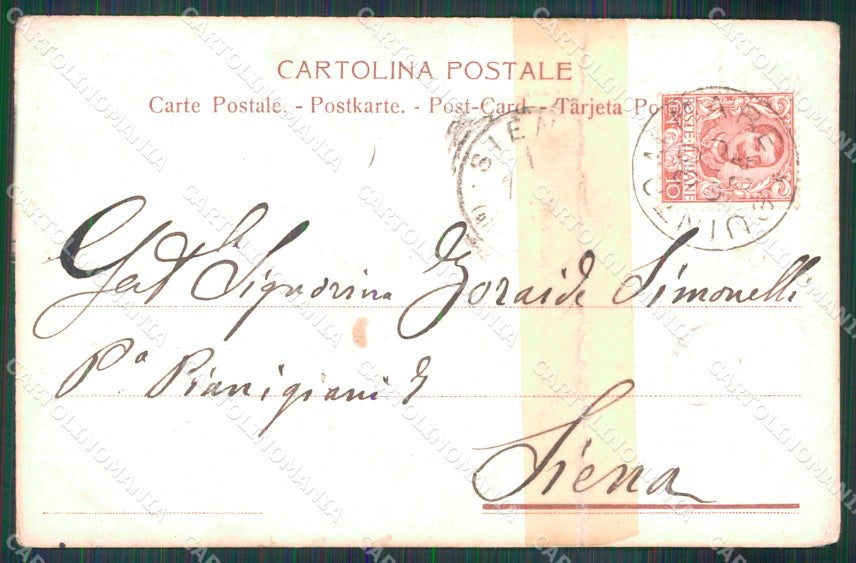 Genova Città Quinto al Mare Grand Hotel RIPARATA cartolina MX3178 – retro
