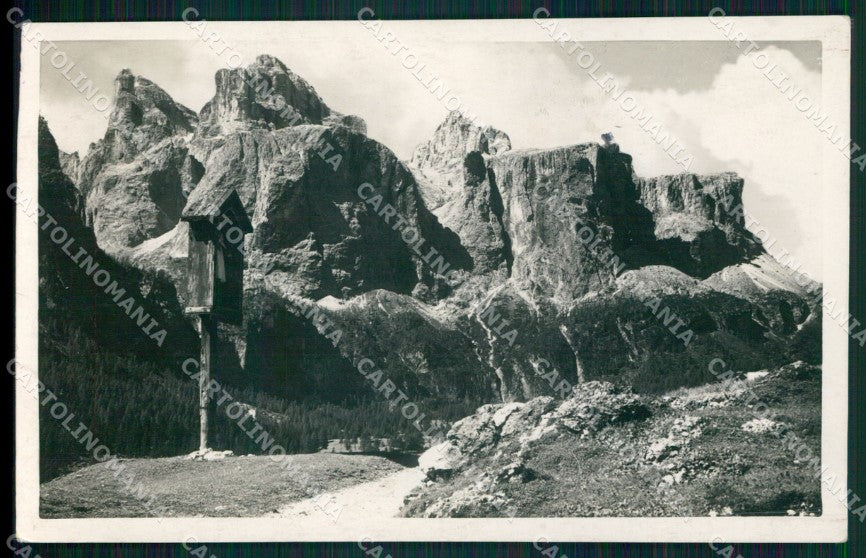 Bolzano Selva di Val Gardena Gruppo Sella Dolomiti Foto cartolina MX3192 – fronte