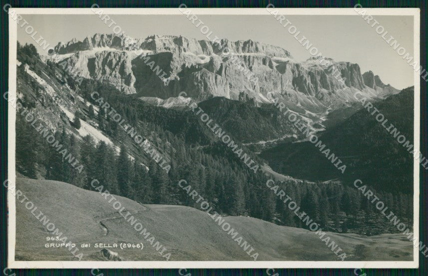 Bolzano Selva di Val Gardena Gruppo Sella Foto cartolina MX3195 – fronte