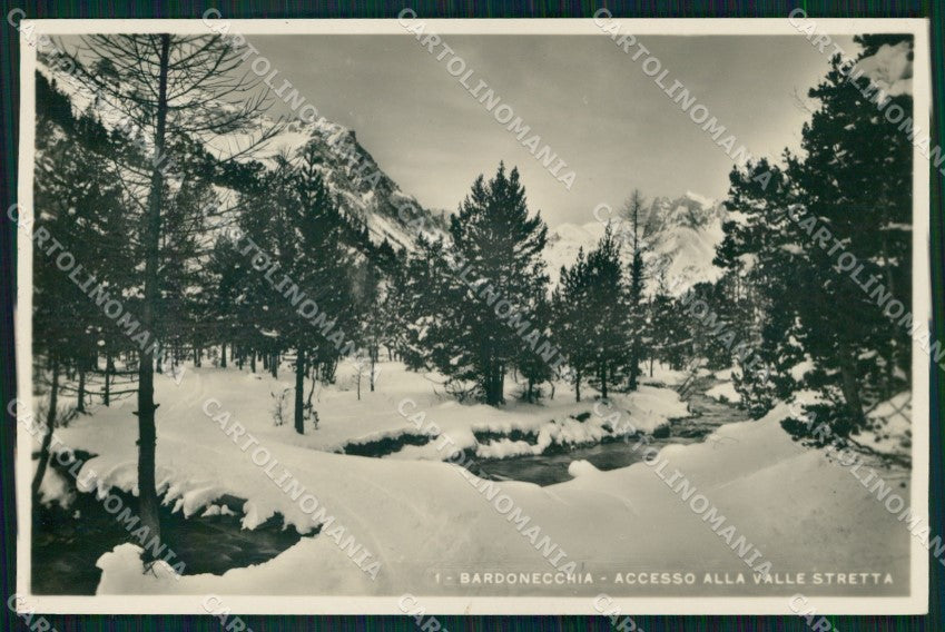 Torino Bardonecchia Accesso Valle Stretta Foto cartolina MX3199 – fronte