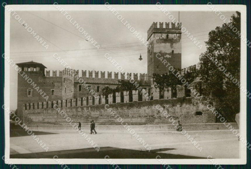 Verona Città Castello Scaligero Foto cartolina MX3204 – fronte