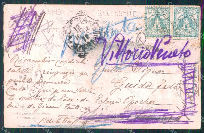 Aosta Valtournenche Cervino Ghiacciaio Foto cartolina MX3208 – retro
