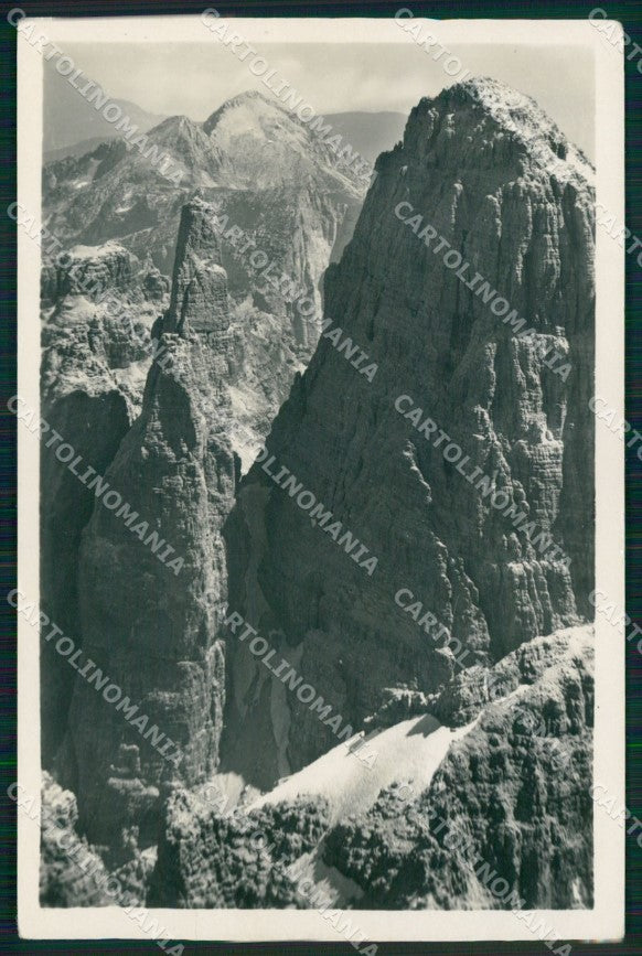 Trento Molveno Gruppo Dolomiti Foto cartolina MX3210 – fronte
