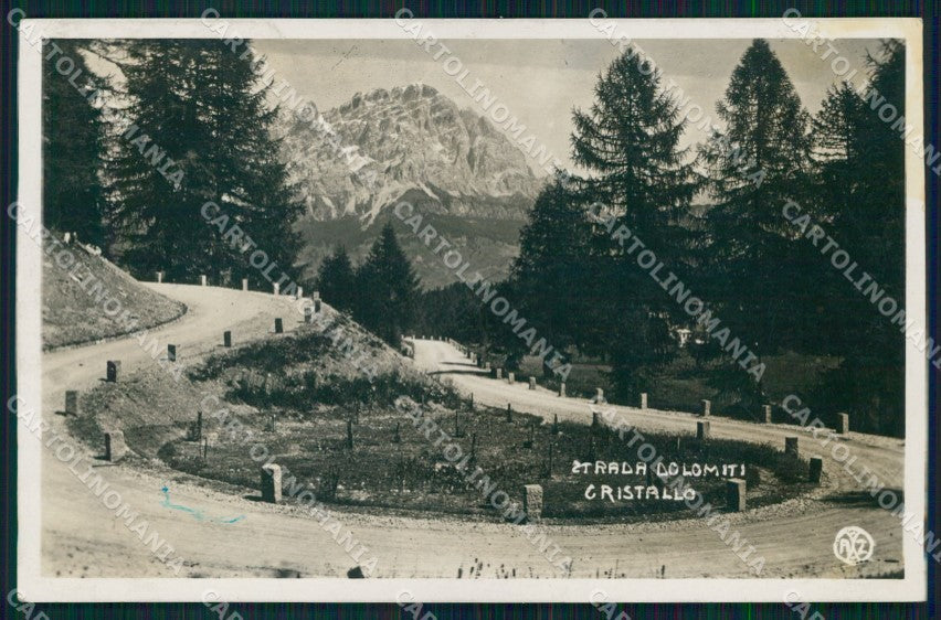 Belluno Cortina d'Ampezzo Monte Cristallo Zardini Foto cartolina MX3223 – fronte