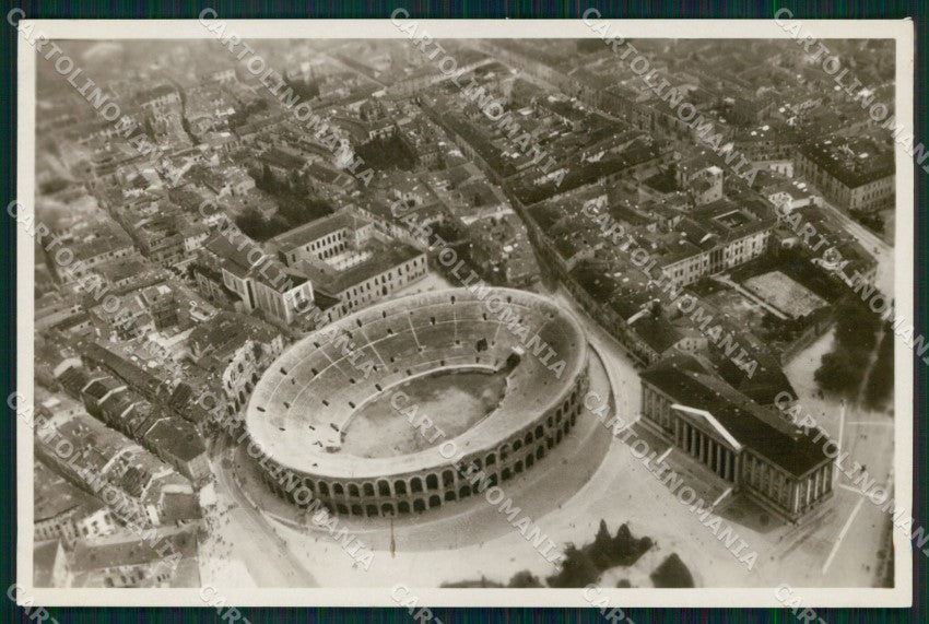 Verona Città Veduta Aerea Arena Foto cartolina MX3231 – fronte