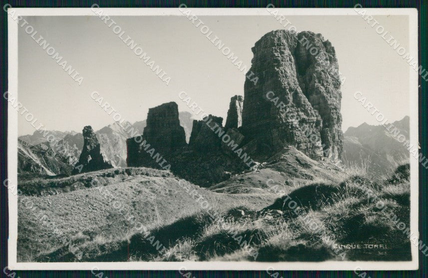 Belluno Cortina d'Ampezzo Passo Cinque Torri Foto cartolina MX3247 – fronte