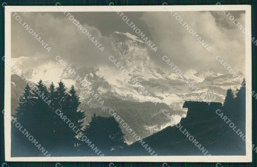 Svizzera Berna Monte Jungfrau Foto cartolina MX3268 – fronte