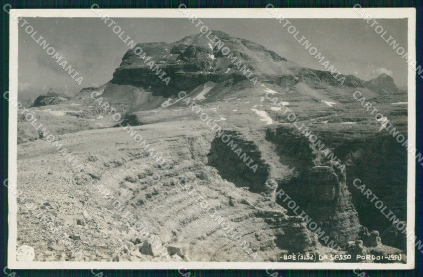 Trento Canazei Cima Pordoi Boè Foto cartolina MX3271 – fronte